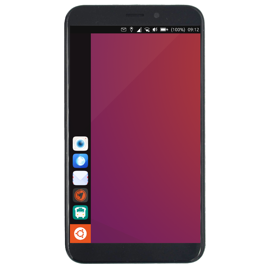 ubuntu touch domovská obrazovka